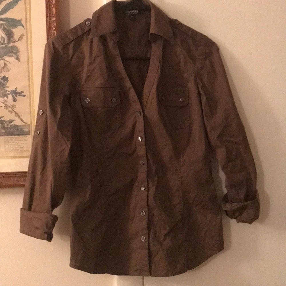 Express Casual Button Up Shirt